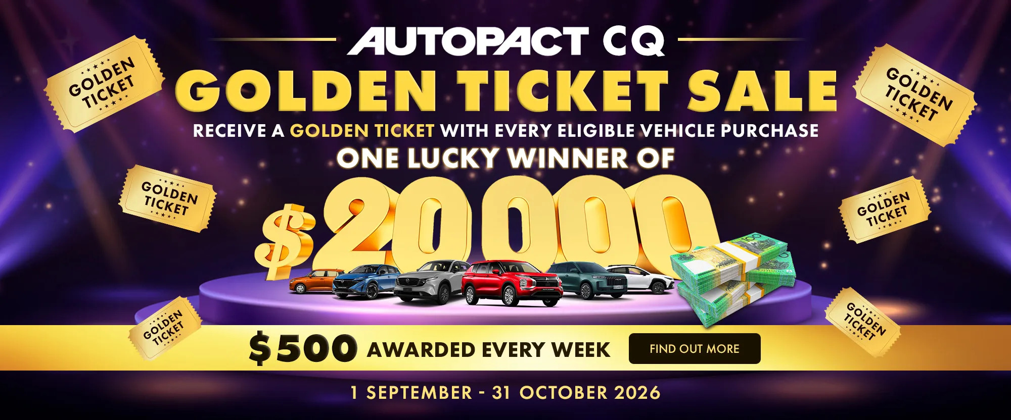 AutopactCQ GoldenTicket